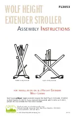 Schacht FL3053 Assembly Instructions Manual preview