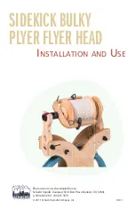 Schacht SIDEKICK BULKY PLYER FLYER HEAD Installation And Use preview