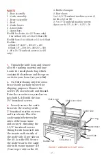 Preview for 2 page of Schacht TABLE LOOM Assembly Instructions