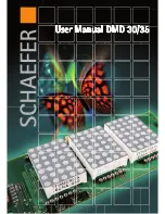 Schaefer DMD 30 User Manual предпросмотр