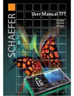 Schaefer TFT 480 User Manual preview