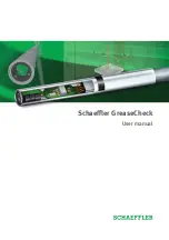 Предварительный просмотр 1 страницы Schaeffler GreaseCheck User Manual