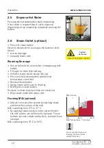 Предварительный просмотр 12 страницы Schaerer CFN-EN User Manual