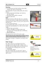 Предварительный просмотр 27 страницы Schaerer CFN-EN User Manual