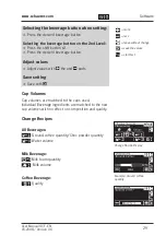 Предварительный просмотр 29 страницы Schaerer CFN-EN User Manual