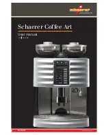 Schaerer Coffe Art Service Manual preview