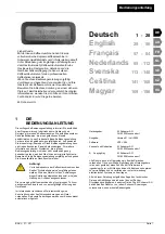 Preview for 3 page of Schaerer Siena-2 User Manual