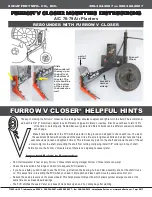 Предварительный просмотр 2 страницы Schaffert Furrow V Closer Mounting Instructions