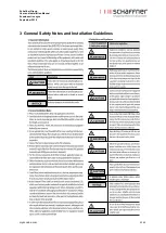 Preview for 10 page of Schaffner Ecosine active sync User And Installation Manual