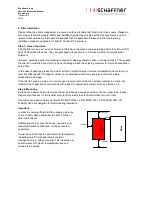 Preview for 38 page of Schaffner ECOsine evo FN  3441 User And Installation Manual