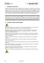 Preview for 3 page of Schaffner Ecosine FS 42842-10-44 User And Installation Manual