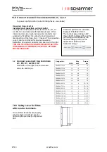 Preview for 27 page of Schaffner Ecosine FS 42842-10-44 User And Installation Manual