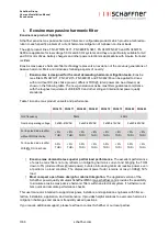 Preview for 4 page of Schaffner Ecosine max FN 3470 User And Installation Manual