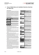 Preview for 6 page of Schaffner Ecosine max FN 3470 User And Installation Manual