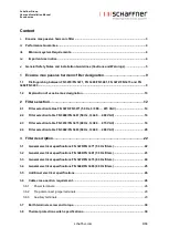 Preview for 7 page of Schaffner Ecosine max FN 3470 User And Installation Manual