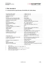 Preview for 23 page of Schaffner Ecosine max FN 3470 User And Installation Manual