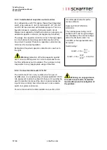 Preview for 58 page of Schaffner Ecosine max FN 3470 User And Installation Manual