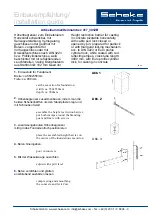 Schake 417 301ZB Installation Manual preview