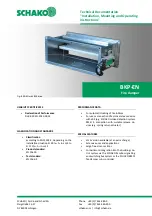Schako BKP-EN Installation, Mounting And Operating Instructions preview