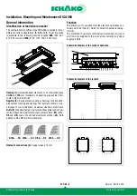 Предварительный просмотр 4 страницы Schako DISA-360 Installation And Maintenance Manual