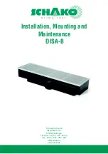 Schako DISA-B Installation, Mounting And Maintenance preview