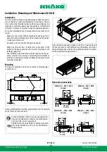 Preview for 6 page of Schako DISA-B Installation, Mounting And Maintenance