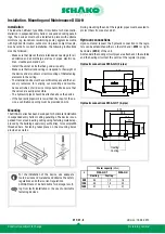 Preview for 6 page of Schako DISA-H Series Installation, Mounting And Maintenance