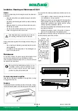 Preview for 8 page of Schako DISA-H Series Installation, Mounting And Maintenance