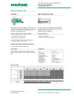 Preview for 6 page of Schako JK-180MB Technical Documentation Manual