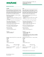 Preview for 18 page of Schako JK-180MB Technical Documentation Manual