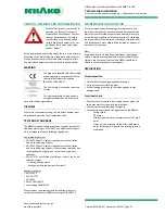 Preview for 21 page of Schako JK-180MB Technical Documentation Manual