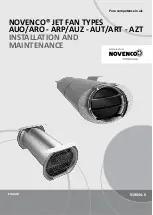 Schako NOVENCO ARO Installation And Maintenance Manual preview