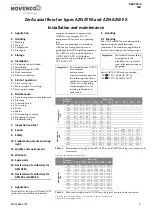 Preview for 2 page of Schako NOVENCO AZN ATEX Installation And Maintenance Manual