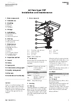 Preview for 2 page of Schako NOVENCO CGF Series Installation And Maintenance Manual