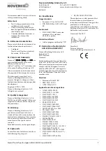 Preview for 8 page of Schako NOVENCO NOVAX ACN ATEX Series Installation And Maintenance Manual