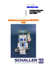 Schaller Automation VISATRON VN93 Series Maintenance Procedures preview