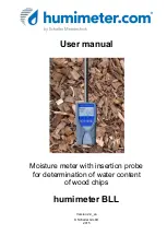 Schaller humimeter BLL User Manual предпросмотр