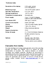 Preview for 11 page of Schaller humimeter BLL User Manual