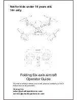 ScharkSpark FQ31 Operator'S Manual preview