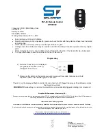 Preview for 2 page of Schartec FST-03 User Manual