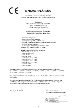 Preview for 17 page of Schartec P190 Control Box User Manual