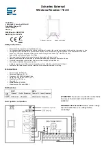 Preview for 3 page of Schartec R5203 Quick Start Manual