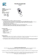 Schartec T6107 Quick Start Manual предпросмотр