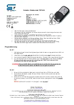 Preview for 1 page of Schartec YET026 Quick Start Manual