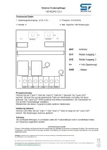 Предварительный просмотр 1 страницы Schartec YET402PC-V2.0 Quick Start Manual