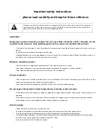 Preview for 2 page of Schaub Lorenz ACL-22750 User Manual