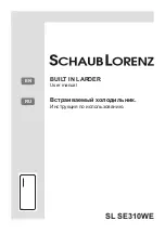 Preview for 1 page of Schaub Lorenz SL SE310WE User Manual