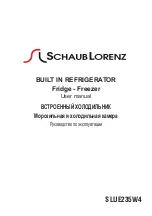 Preview for 1 page of Schaub Lorenz SLUE235W4 User Manual