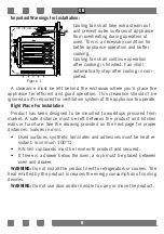 Preview for 8 page of SchaubLorenz 60 cm Built-In Oven Manual