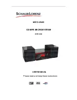 SchaubLorenz MCCD-29469 User Manual предпросмотр